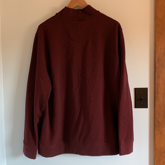 Untuckit Corral Quarter Zip Pullover Sweater - Picture 3 of 6